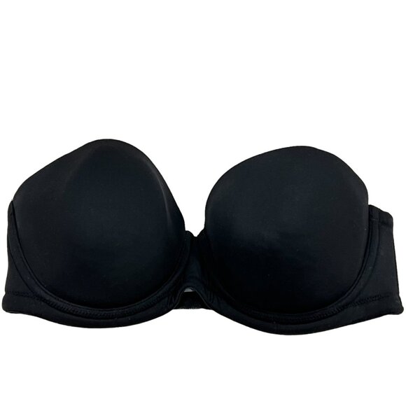 Wacoal 854119 34DDD Women's Red Carpet Bra Black Strapless - Picture 2 of 5